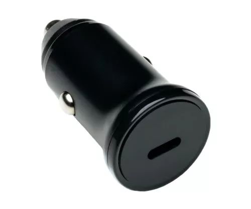 USB car 20W C fast charger, PD 3.0 fast charging function, black, DINIC bulk box
